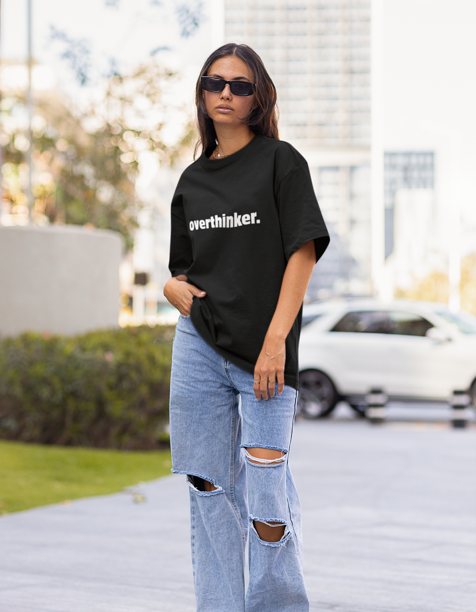 Overthinker Oversized T-Shirt for Women