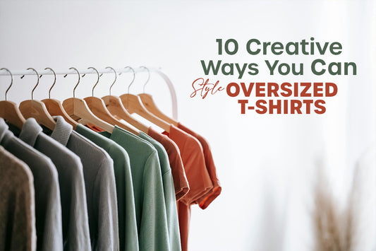 10 Creative Ways You Can Style Oversized T-Shirts