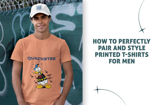 How to Perfectly Pair and Style Printed T-Shirts for Men