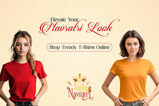 Elevate Your Navratri Look - Shop Trendy T-Shirts Online