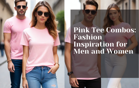 Pink Tee Combos: Fashion Inspiration for Men and Women