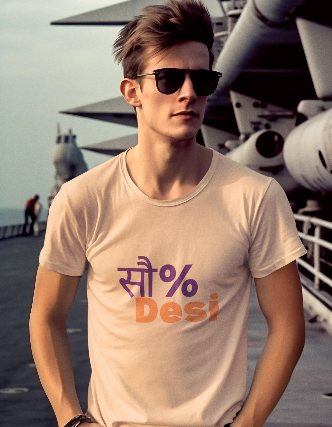 100% Desi T-Shirts for Men