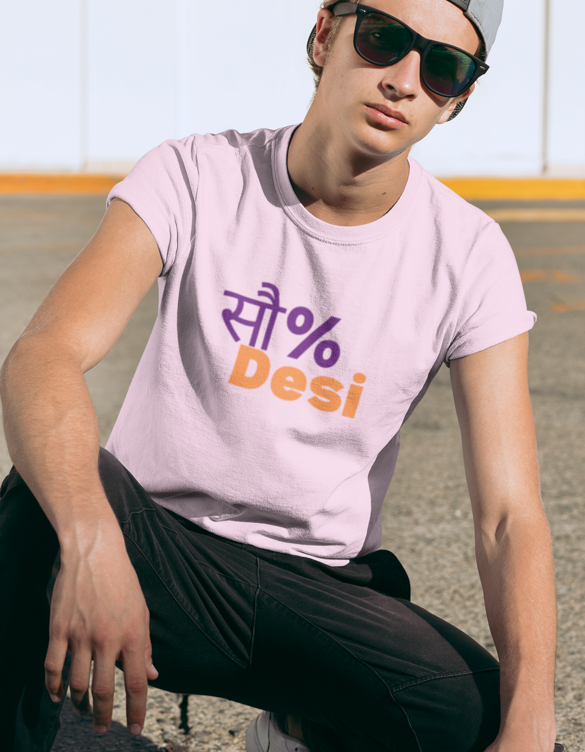 100% Desi T-Shirts for Men