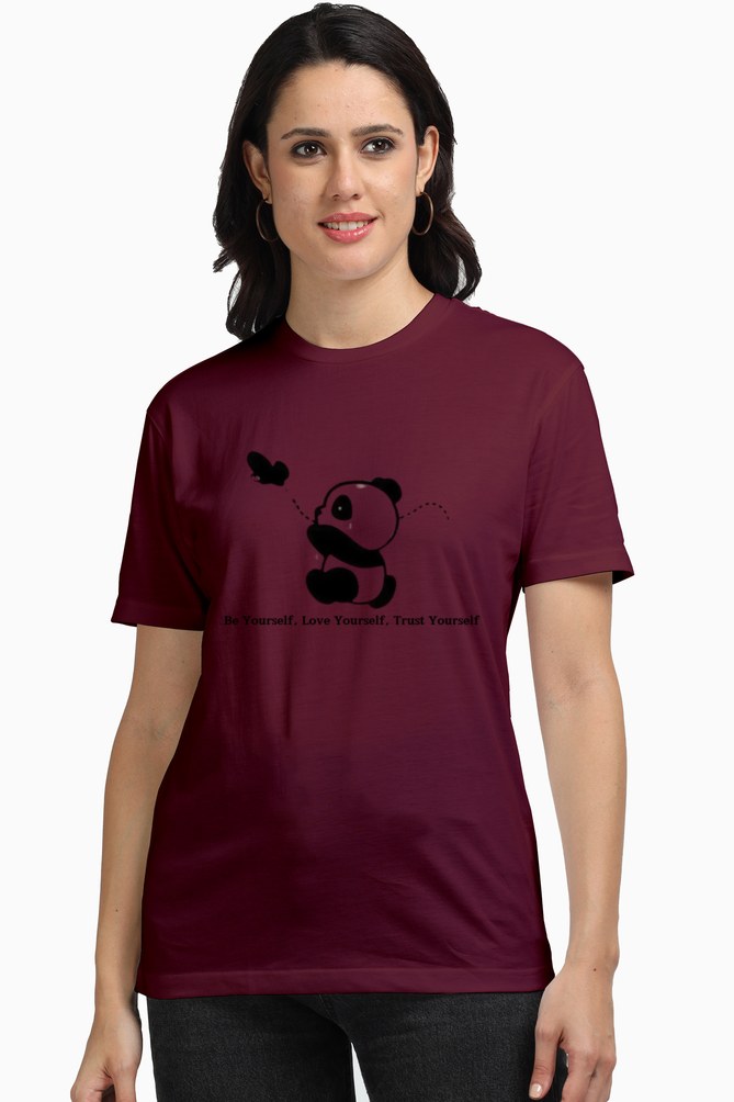Be Yourself, Love Yourself, Trust Yourself Supima T-Shirts for Women