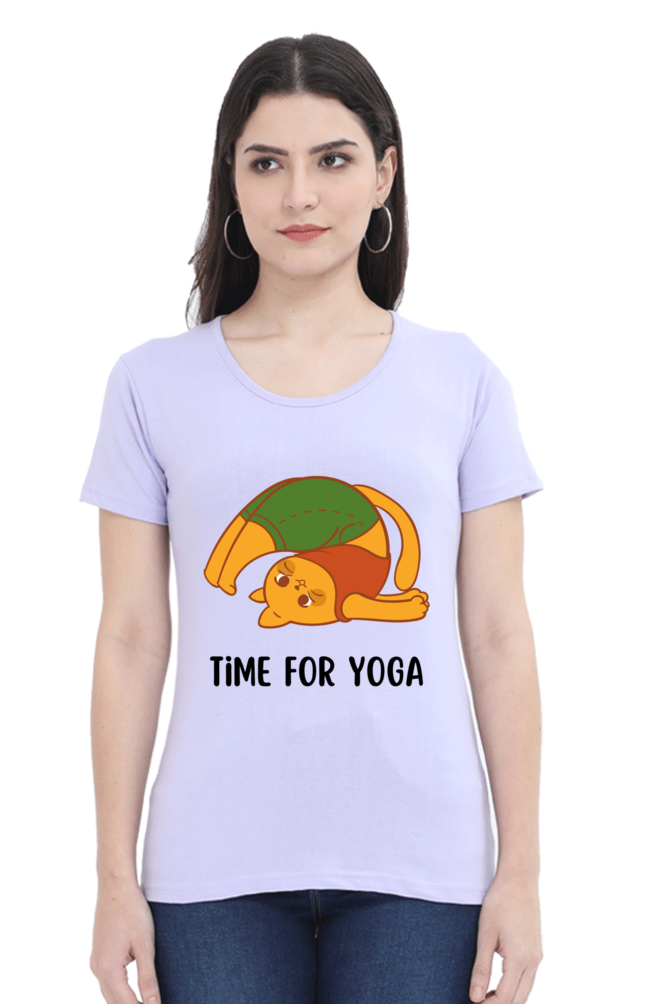Time for Yoga T-Shirts for Women