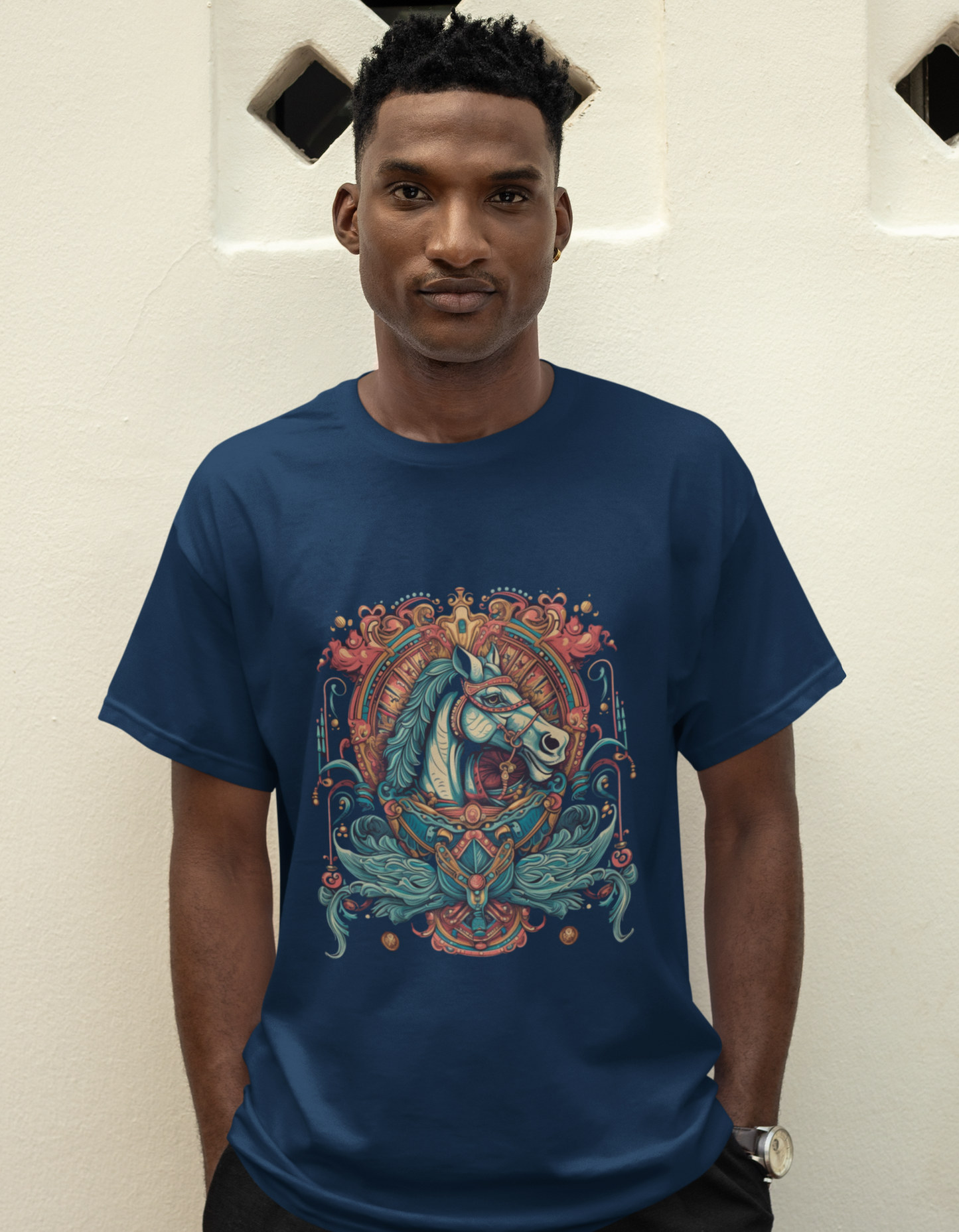 Antique Carousel T-Shirts for Men