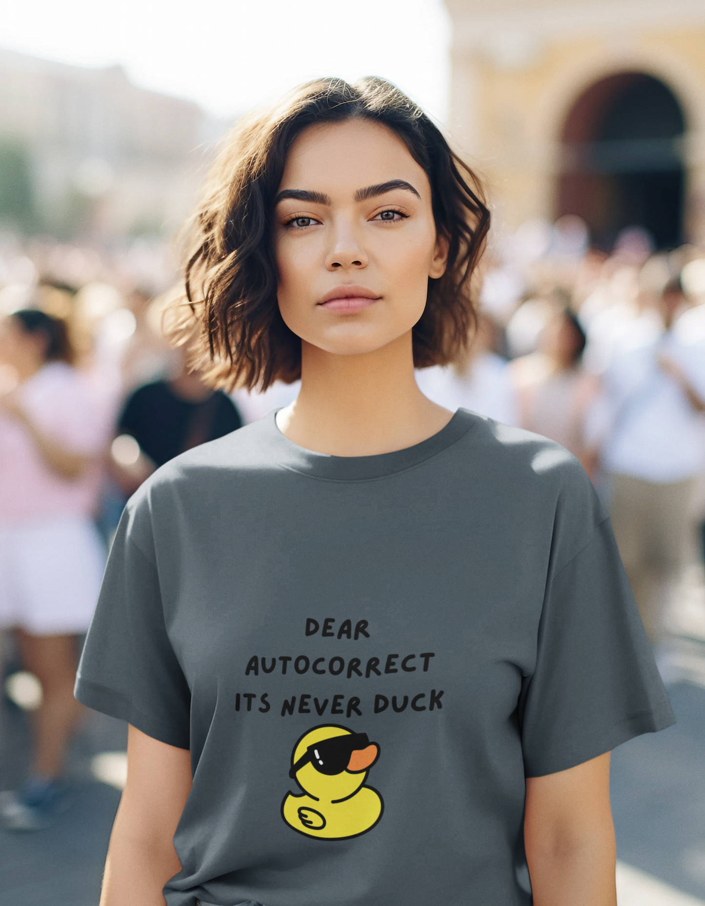 Dear Autocorrect, It's Never Duck T-Shirts for Women