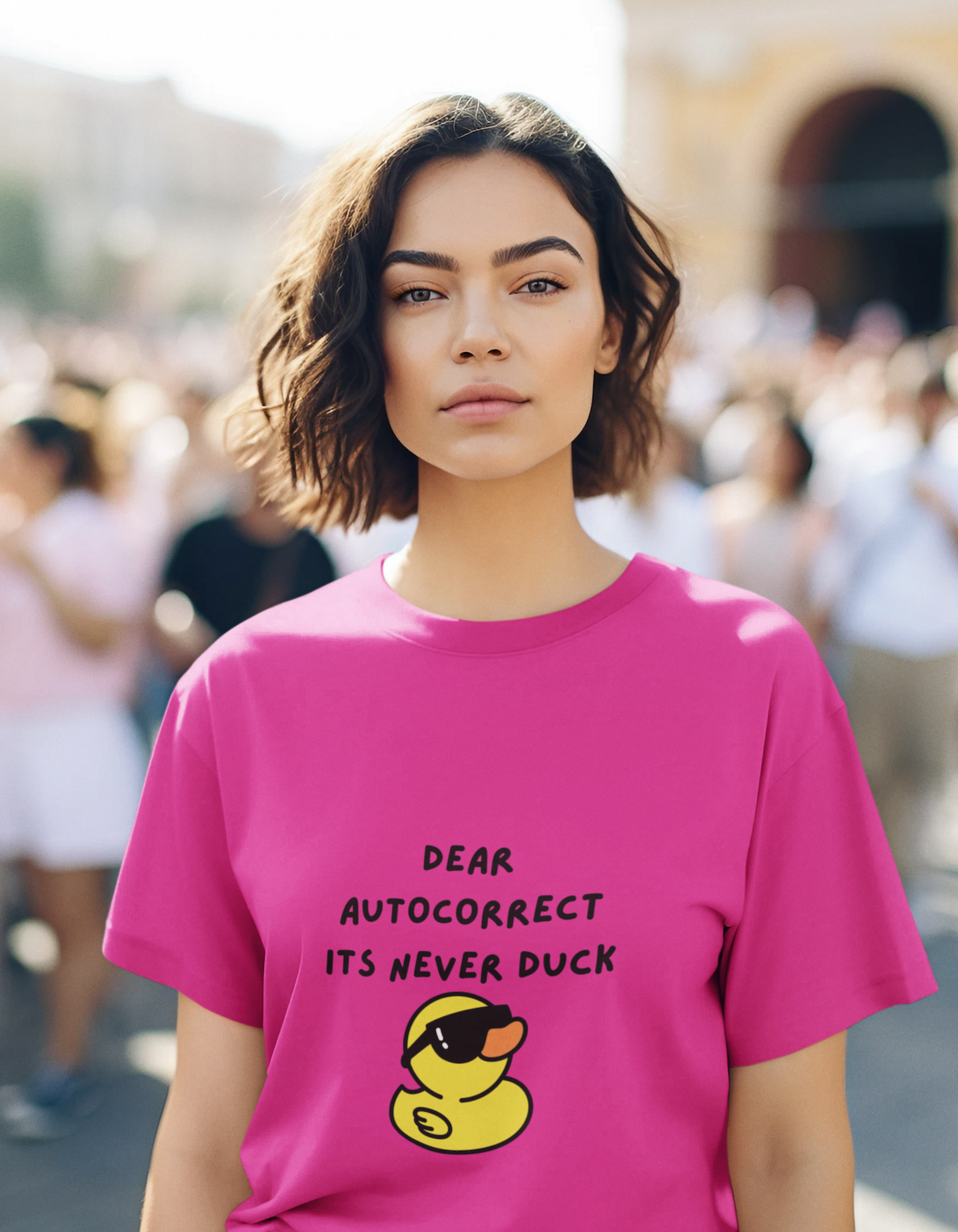 Dear Autocorrect, It's Never Duck T-Shirts for Women