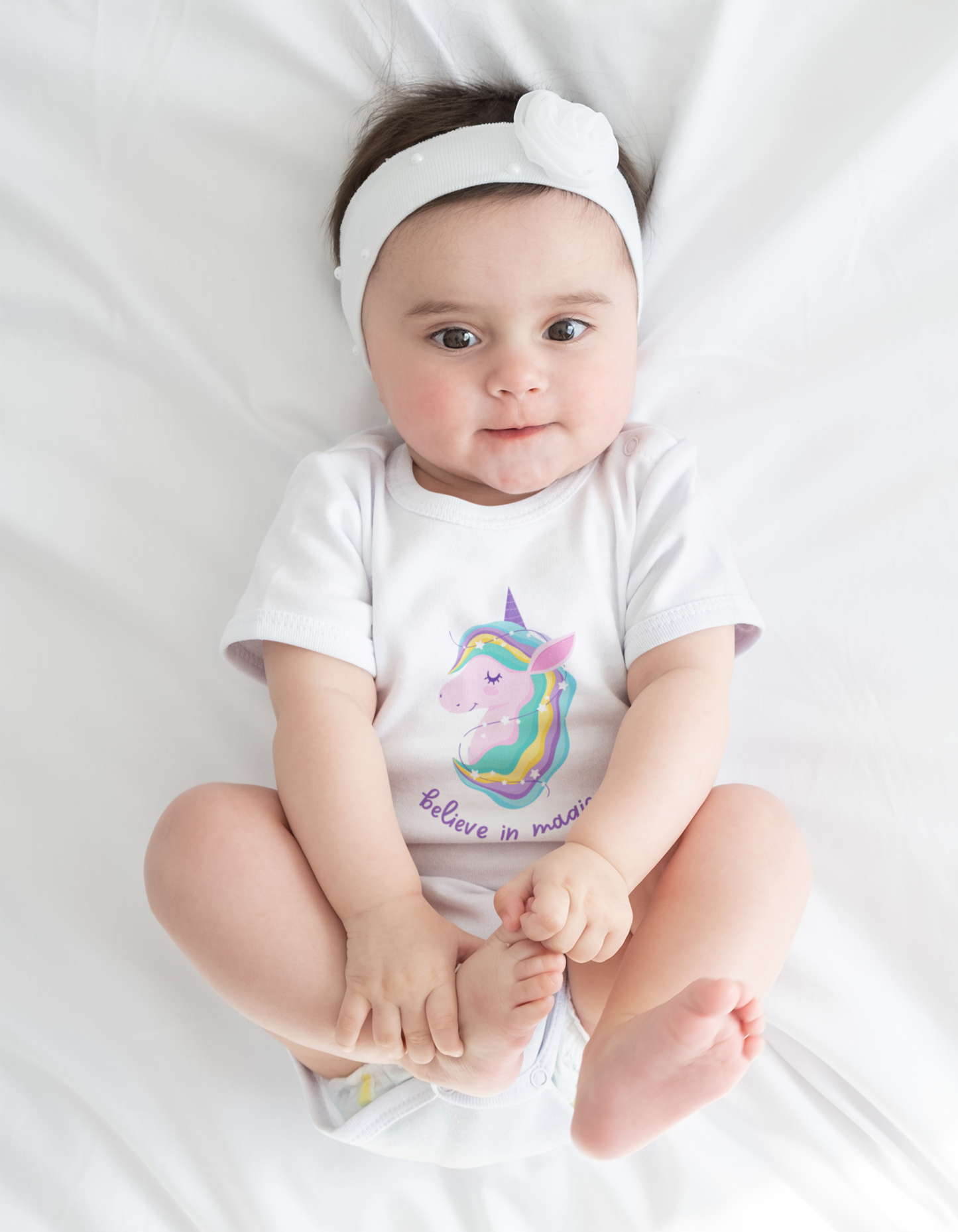 Believe in the Magic Rompers kids t-shirts online