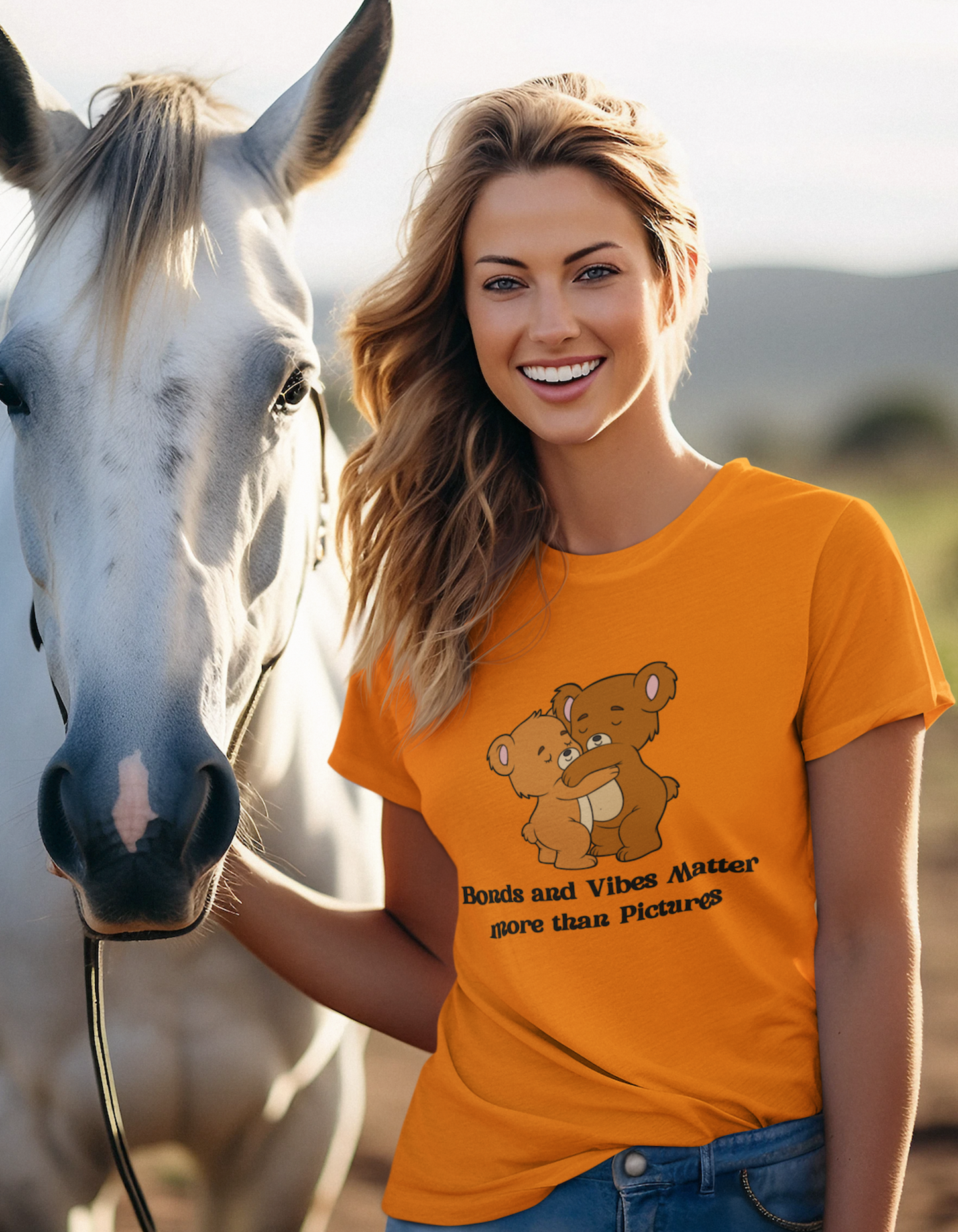 Bond and Vibes Matter T-Shirts for Women