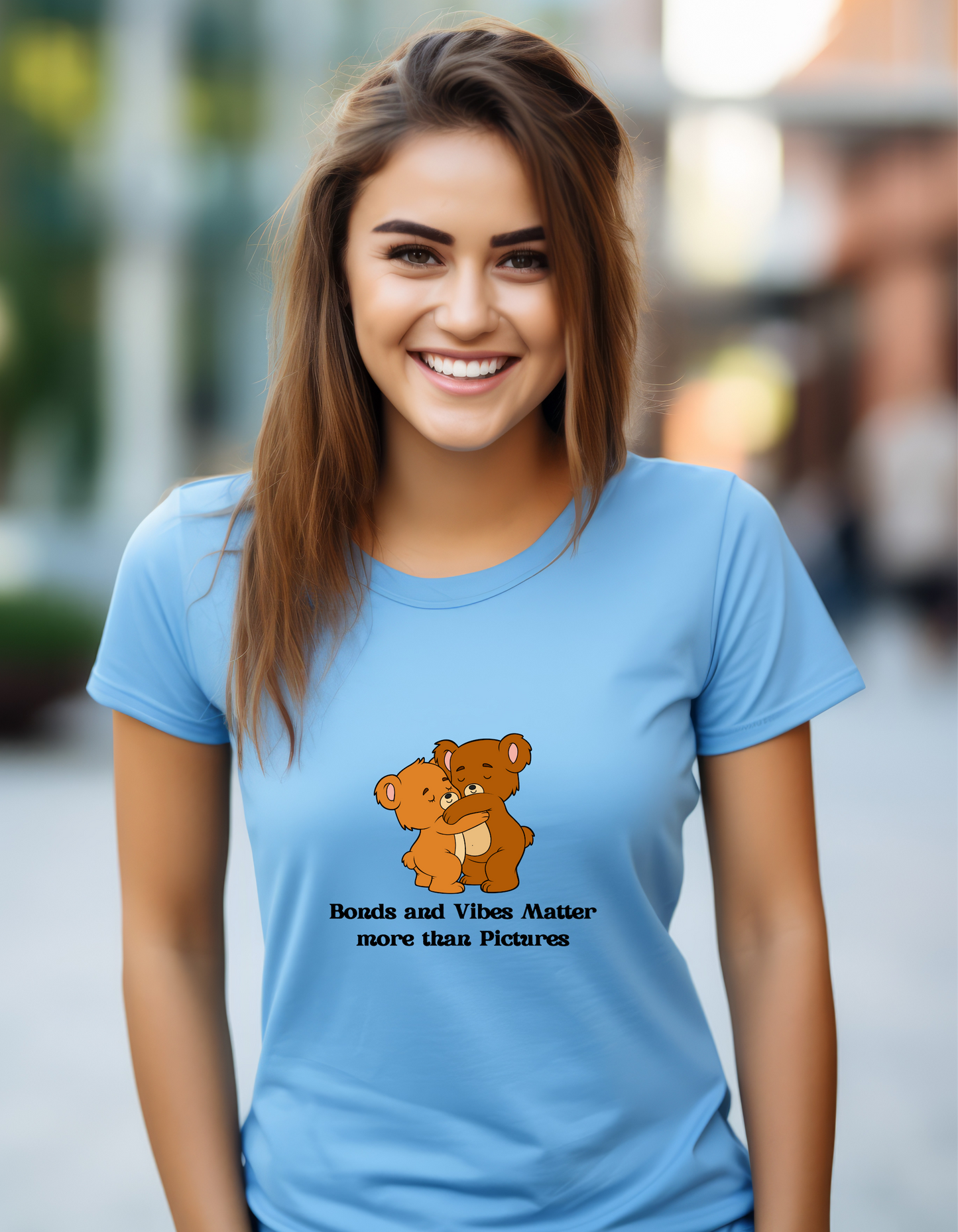 Bond and Vibes Matter T-Shirts for Women