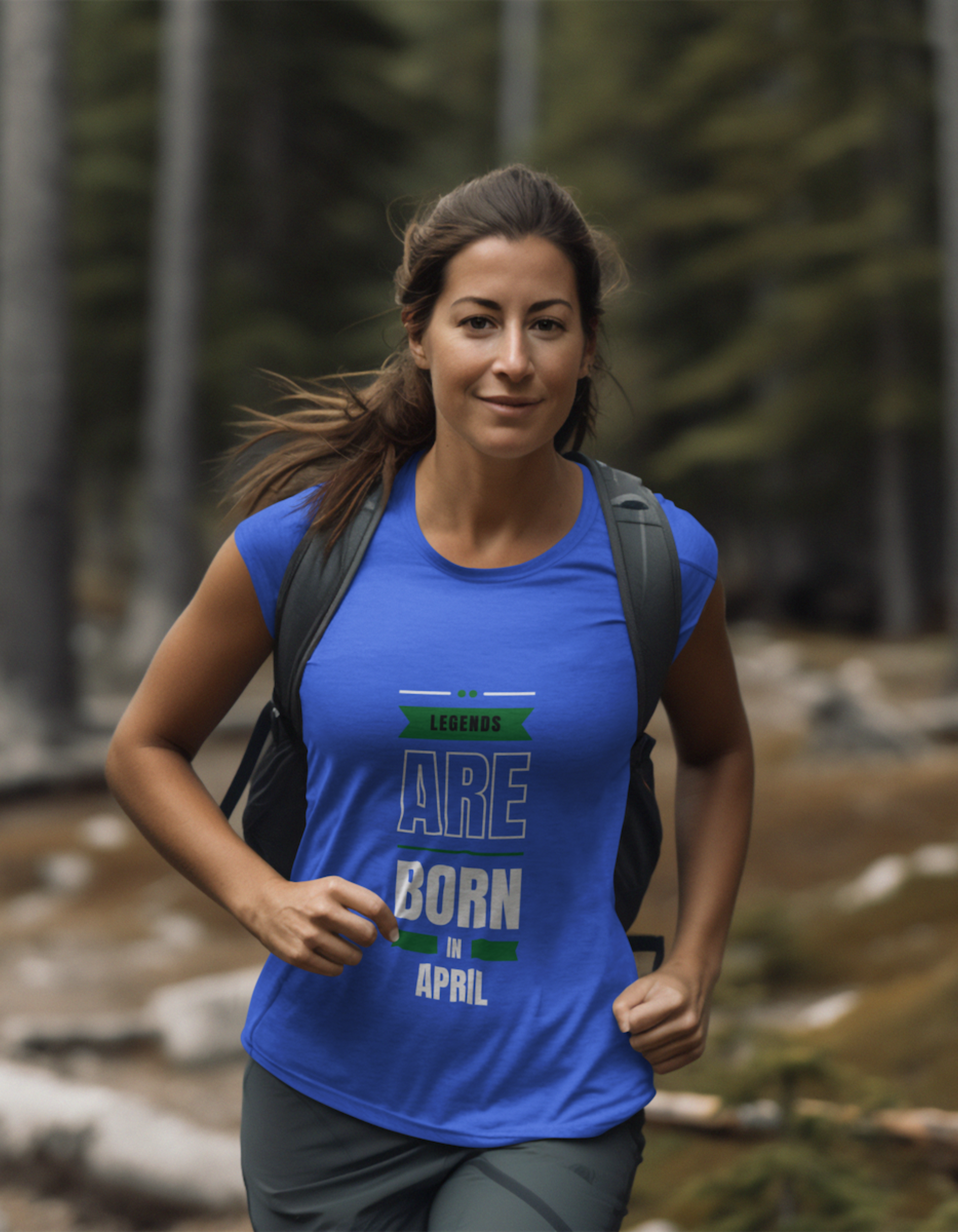 Legends are Born in April T-Shirts for Women