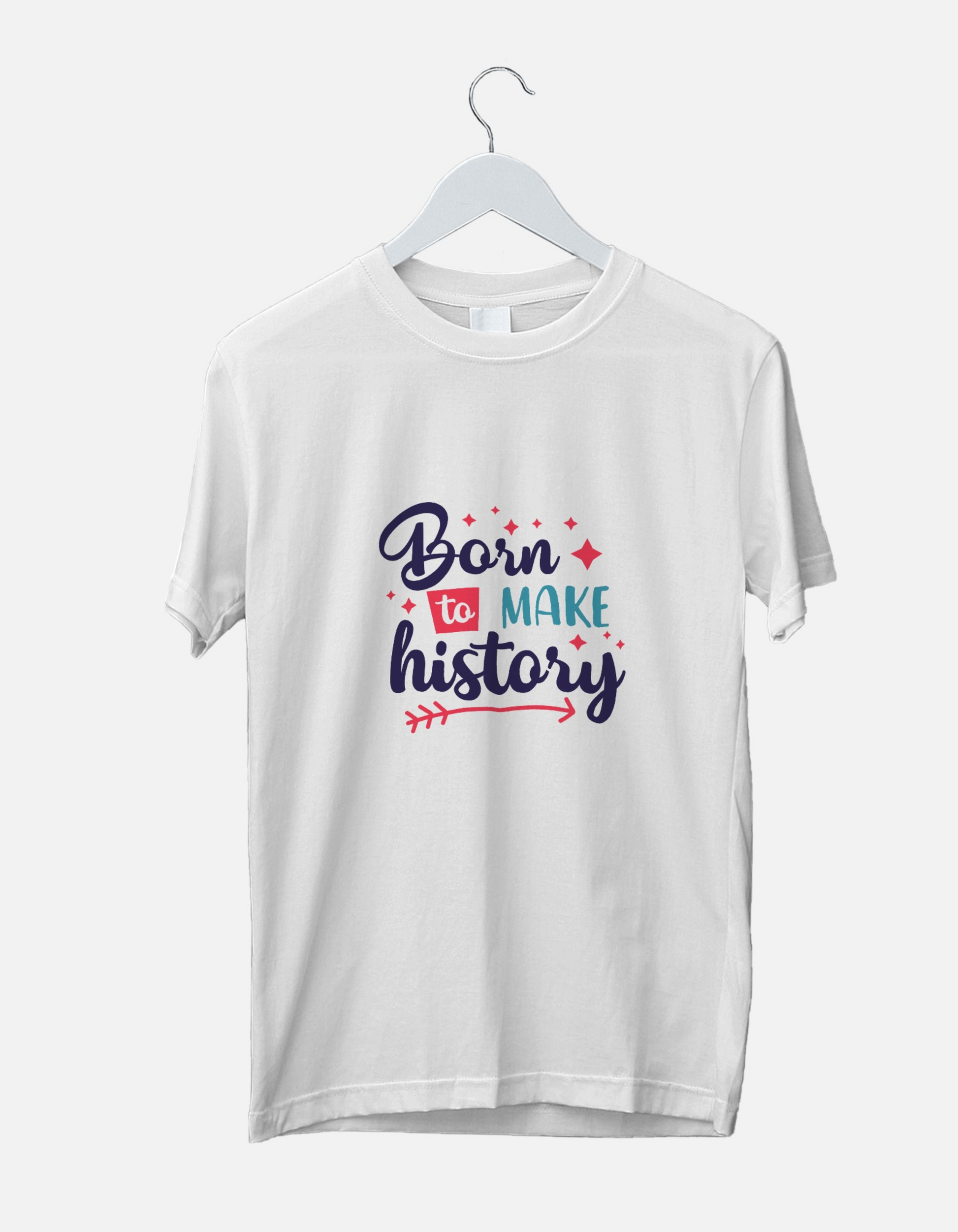 Born to Make History Oversized T-Shirts for Women