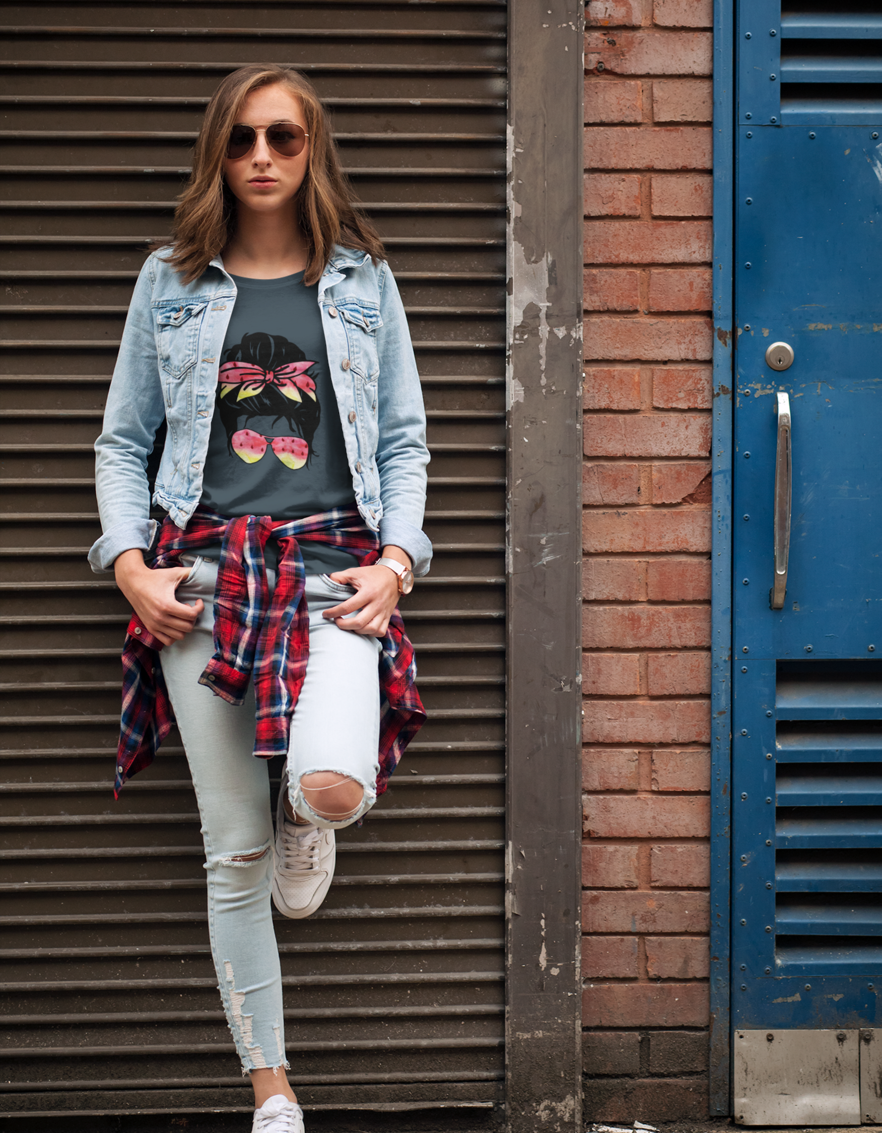 Messy Bun T-Shirts for Women