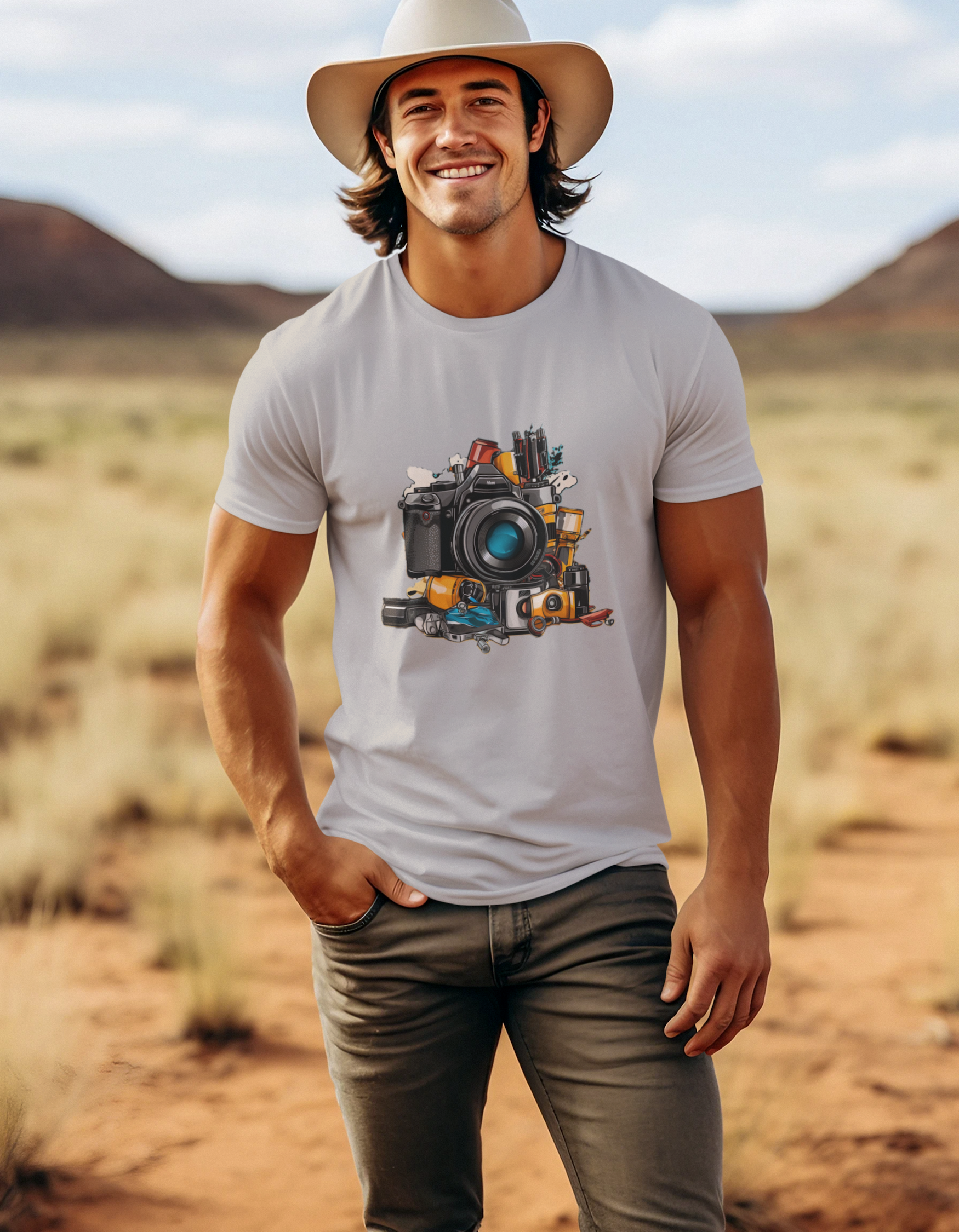 Camera T-Shirts for Men