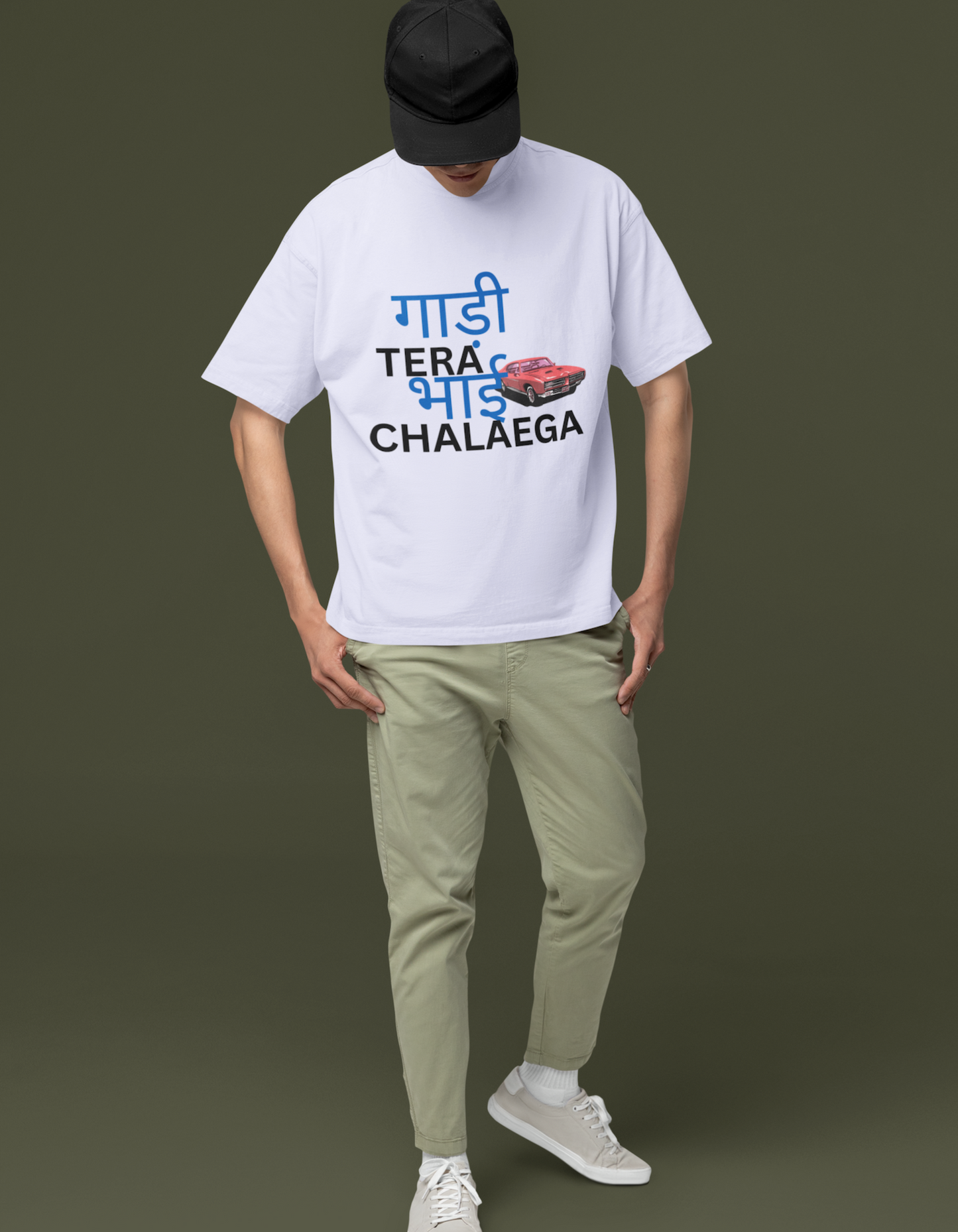 Gaddi Tera Bhai Chalega T-Shirts for Men