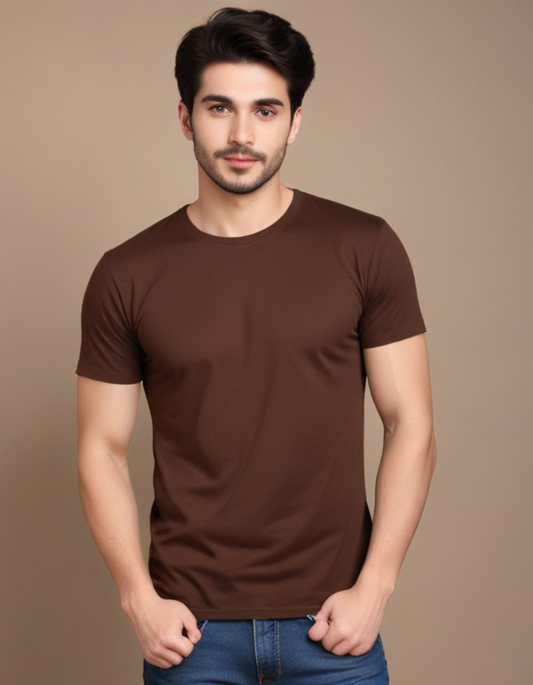 Coffee Brown T-Shirts for Men Online