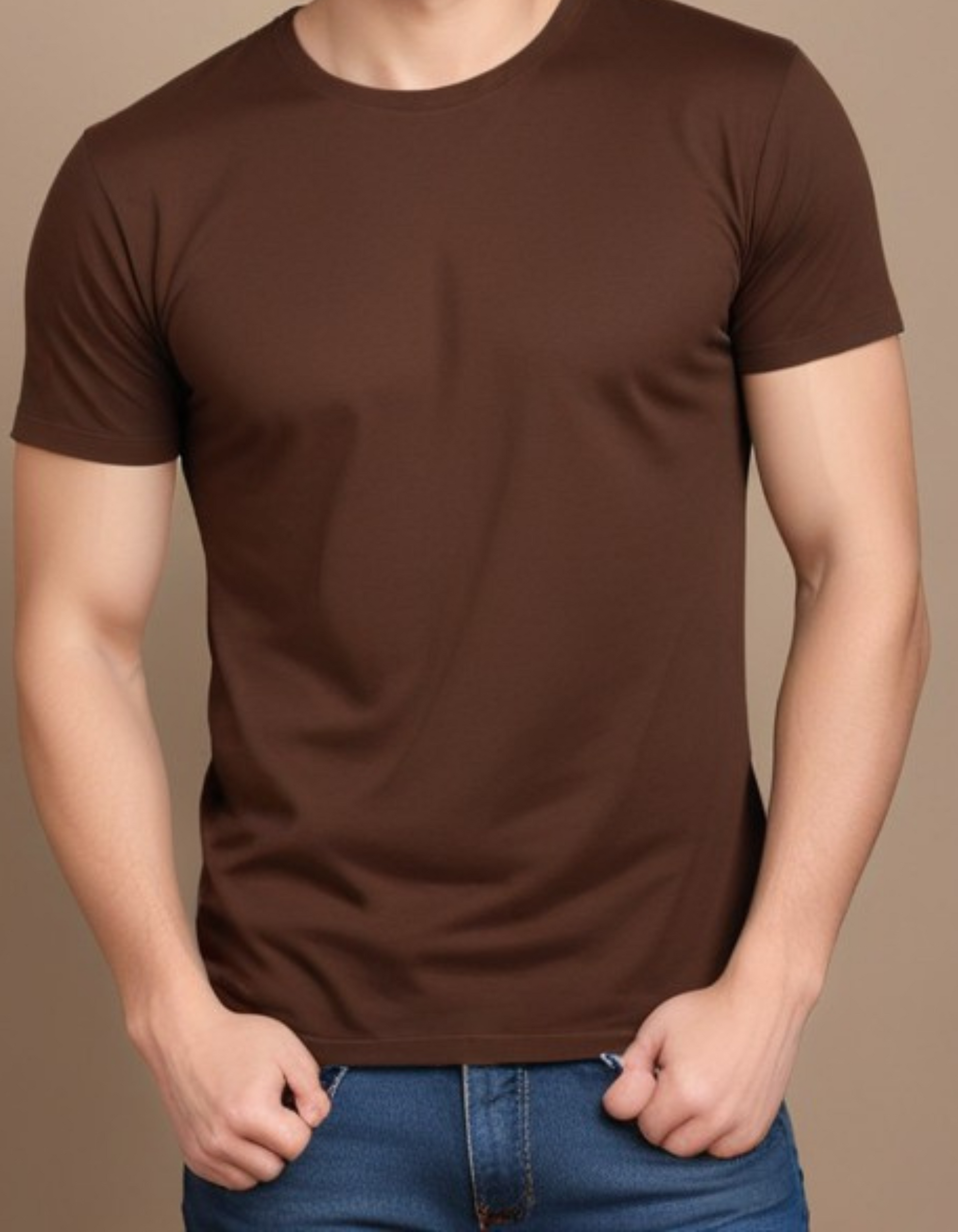 Coffee Brown T-Shirts for Men