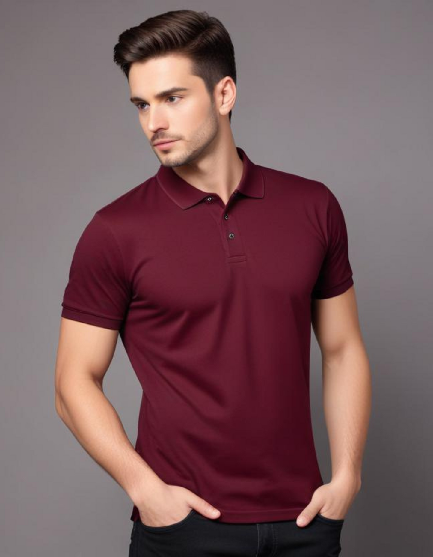 Men Collar Polo T-Shirts