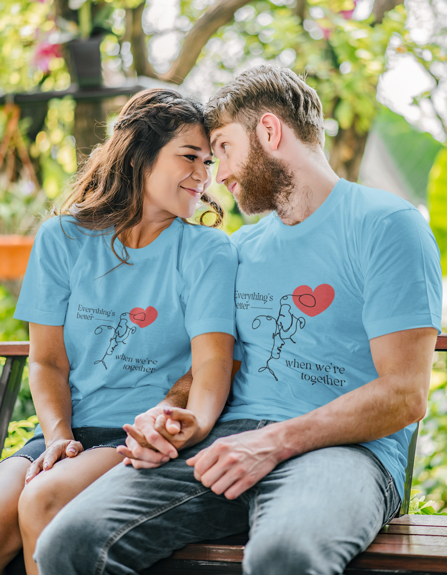 Everything’s Better When We Are Together couple T-Shirts