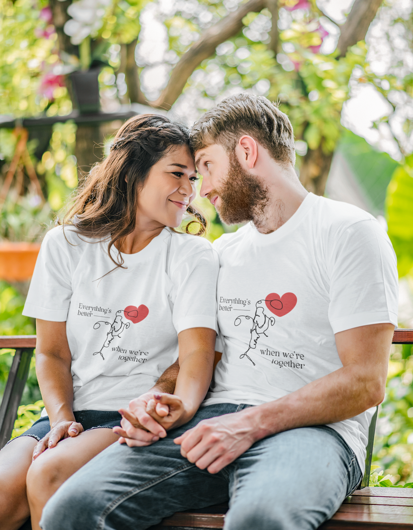 Everything’s Better When We Are Together couple T-Shirts