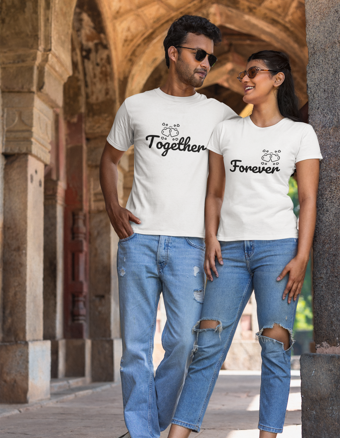 Forever Together Couple T-Shirts