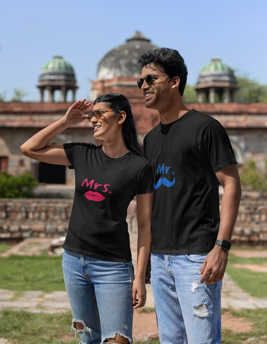 Mr. and Mrs. Couple T-shirts Online