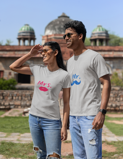 Mr. and Mrs. Couple T-shirts Online