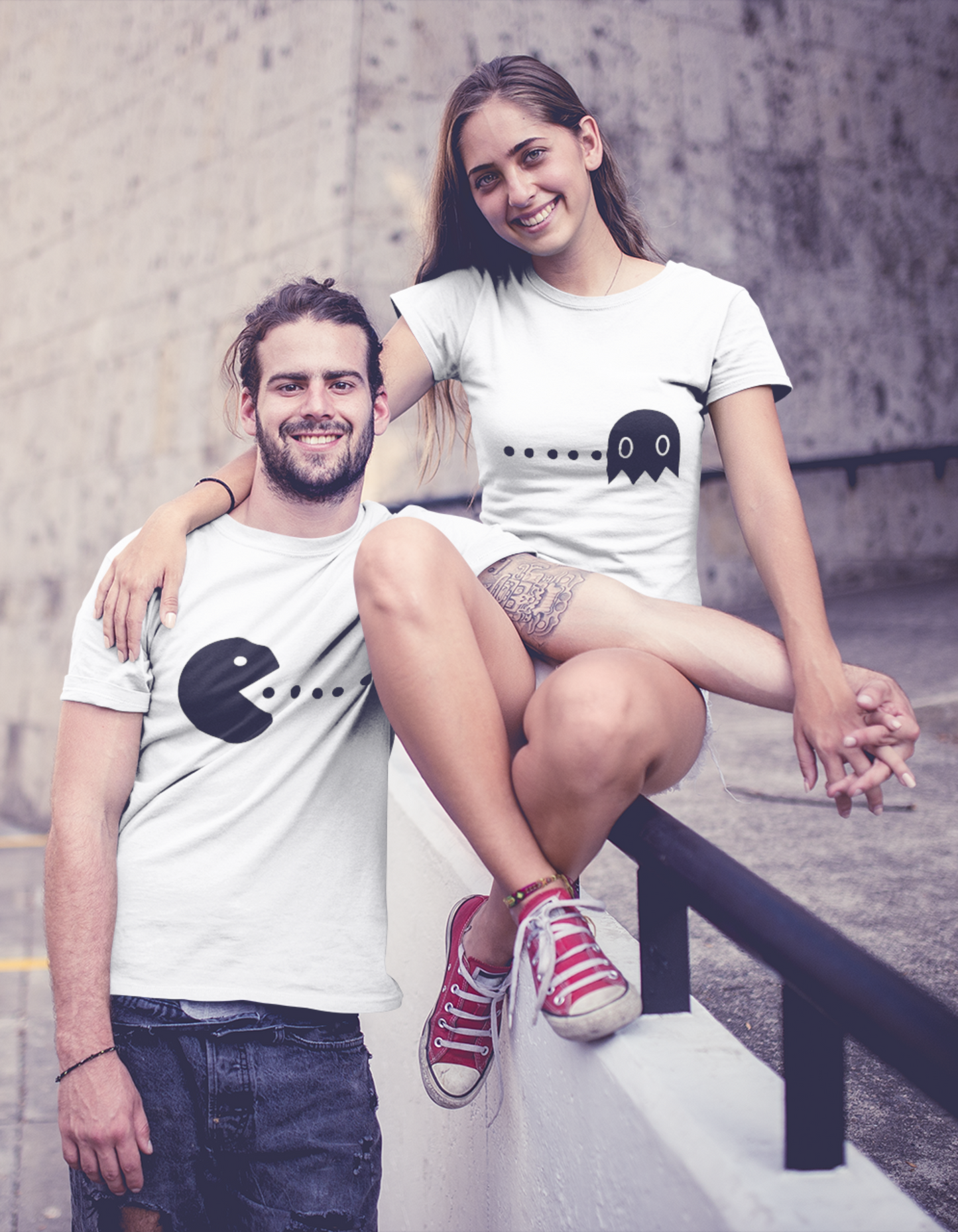 Packman Couple T-Shirts