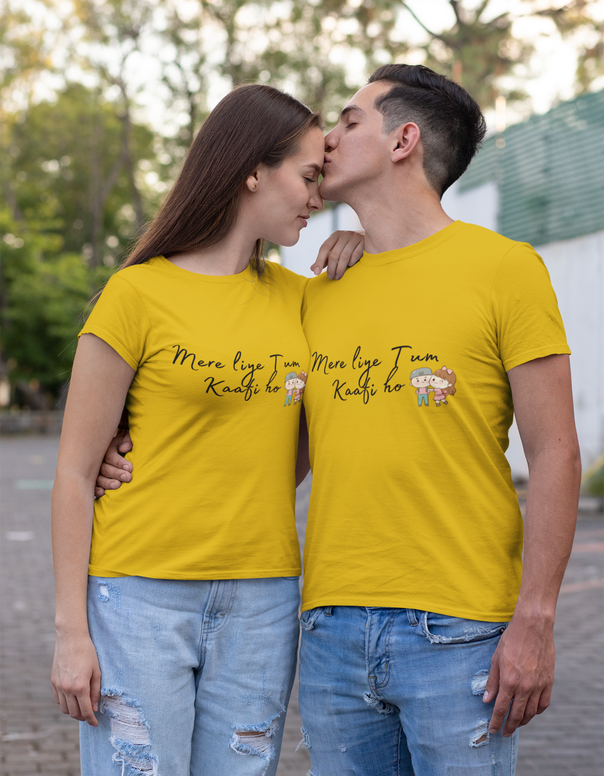 Mere liye Tum Kaafi Ho Couple T-Shirts