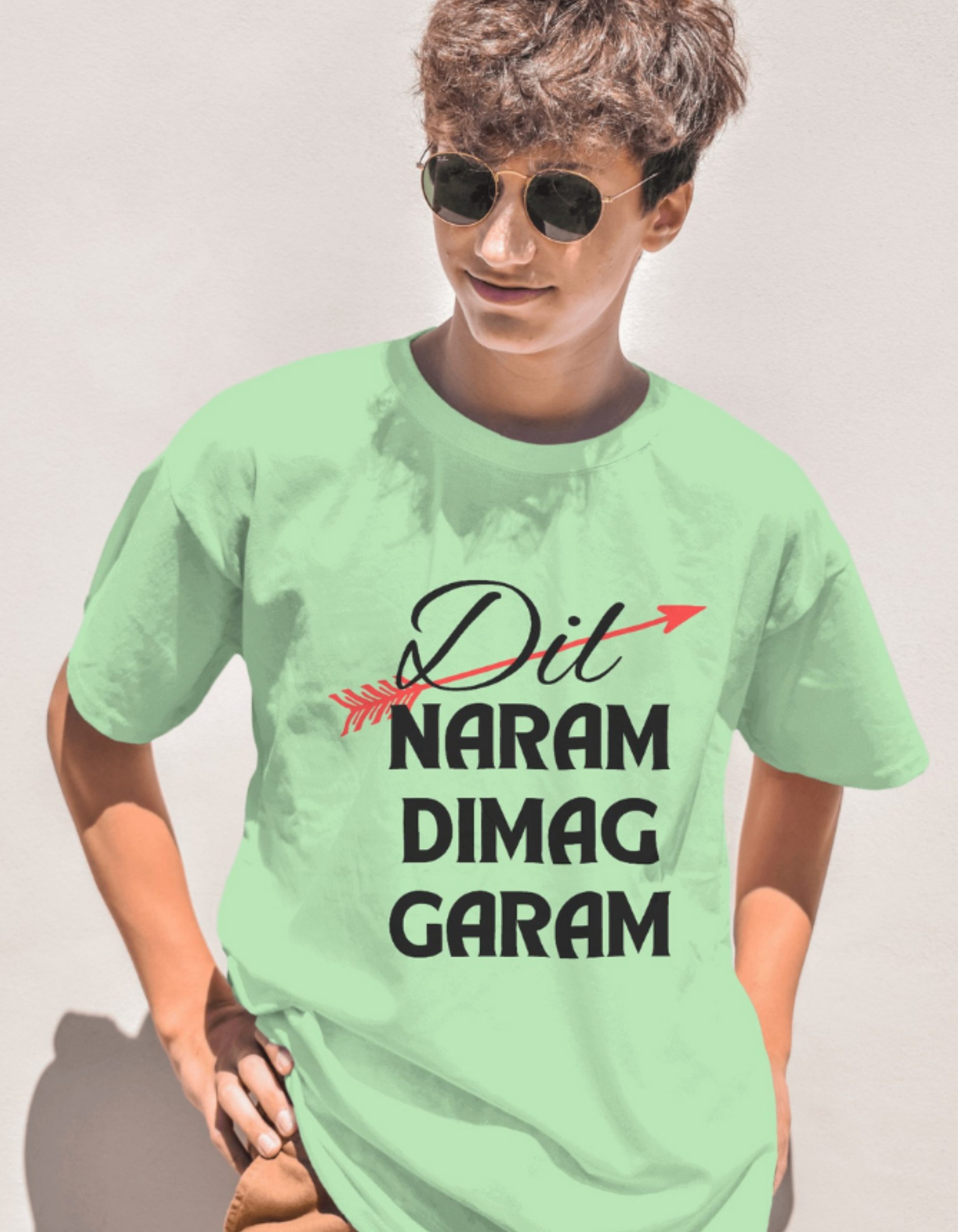 Dil Naram Dimag Garam T-Shirts for Men