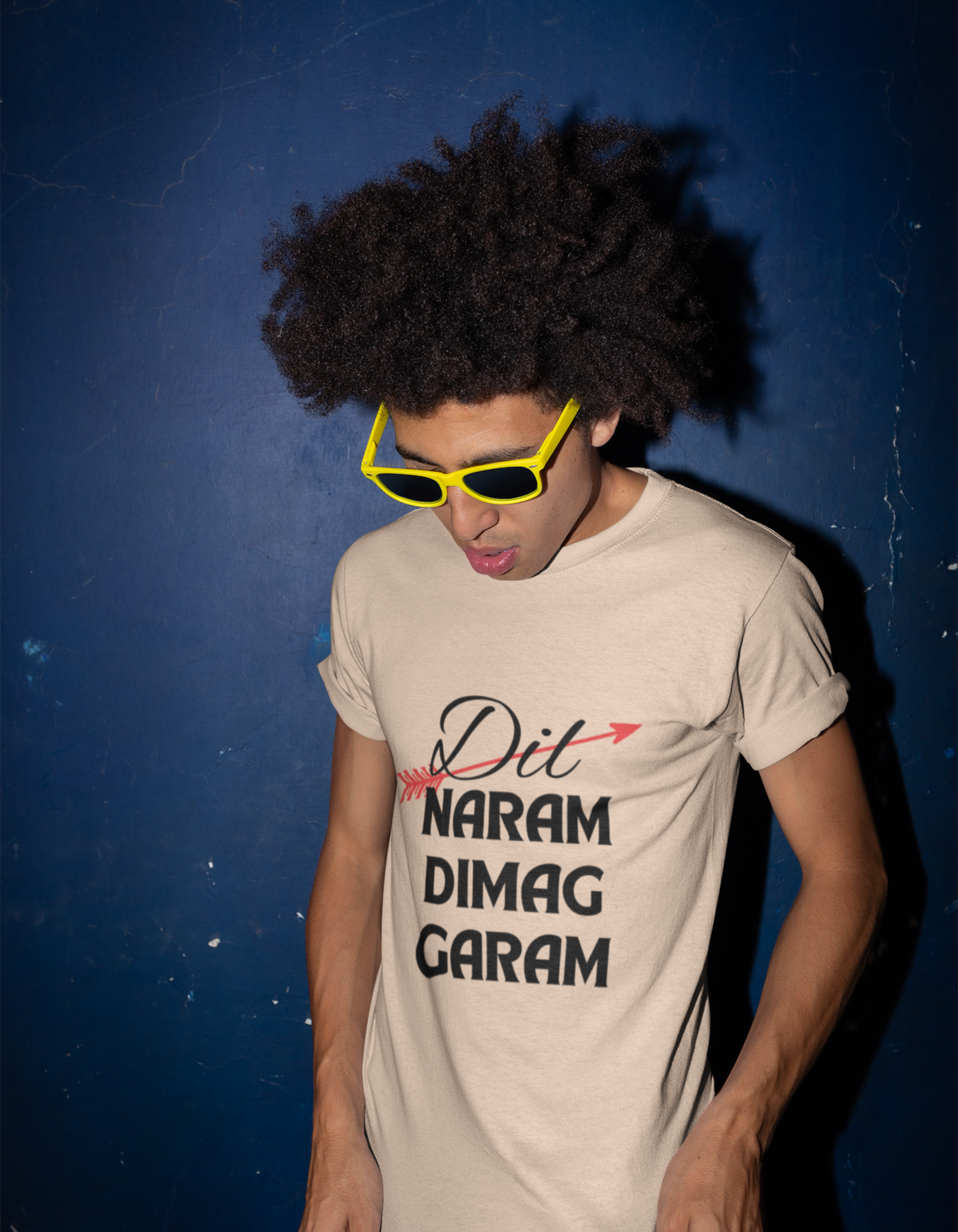 Dil Naram Dimag Garam T-Shirts for Men