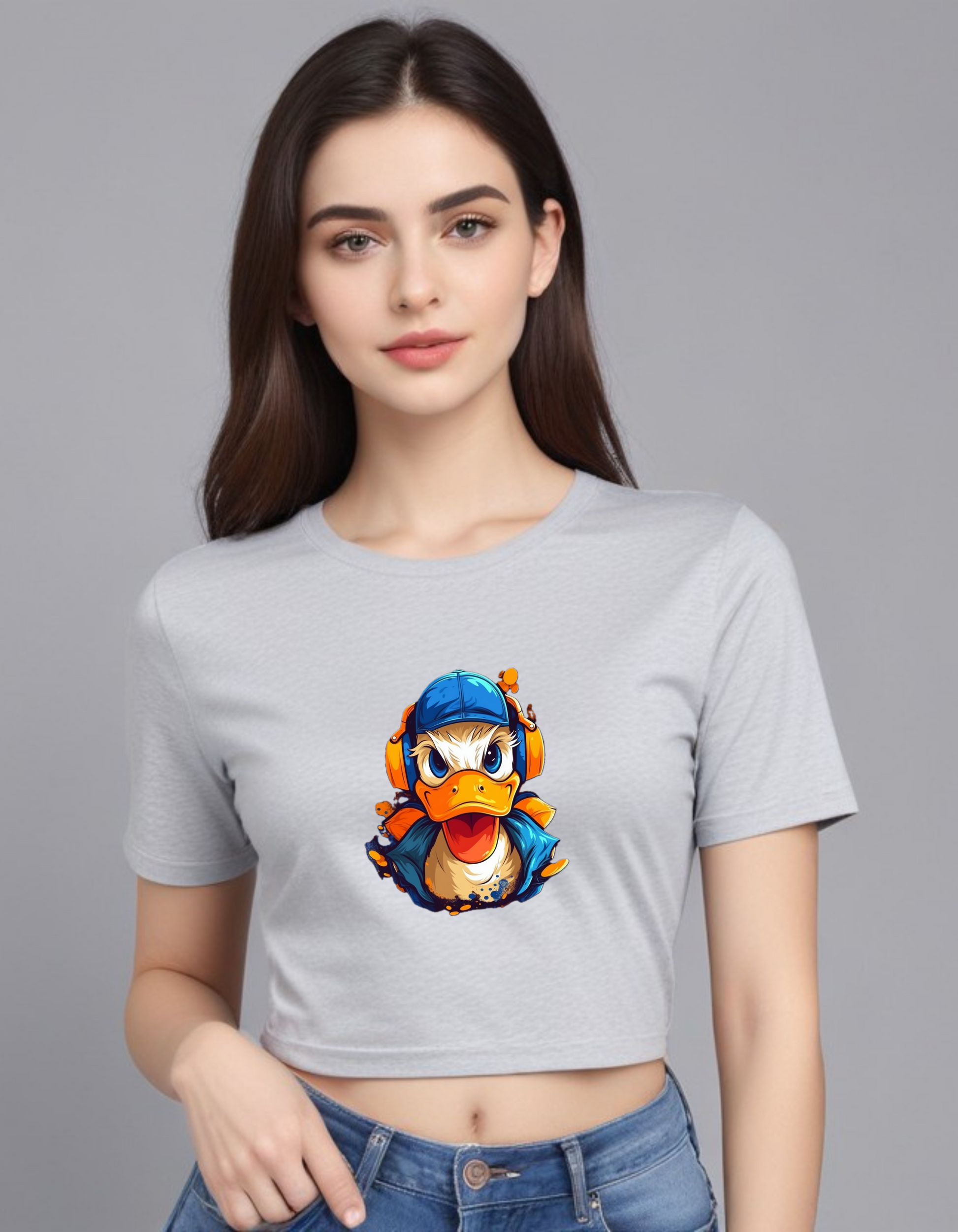 Donald Duck Crop Tops for Women