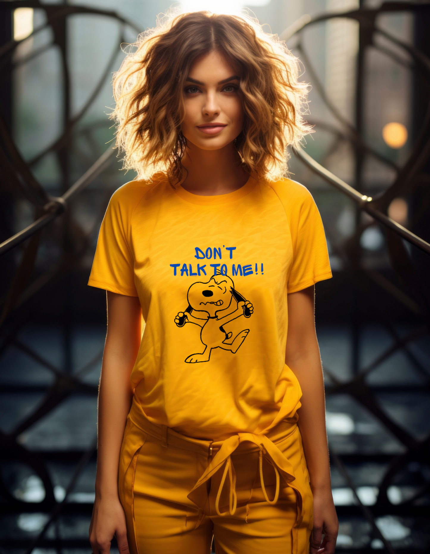 Snoopy: Don't Talk to Me T-Shirts for Women Online