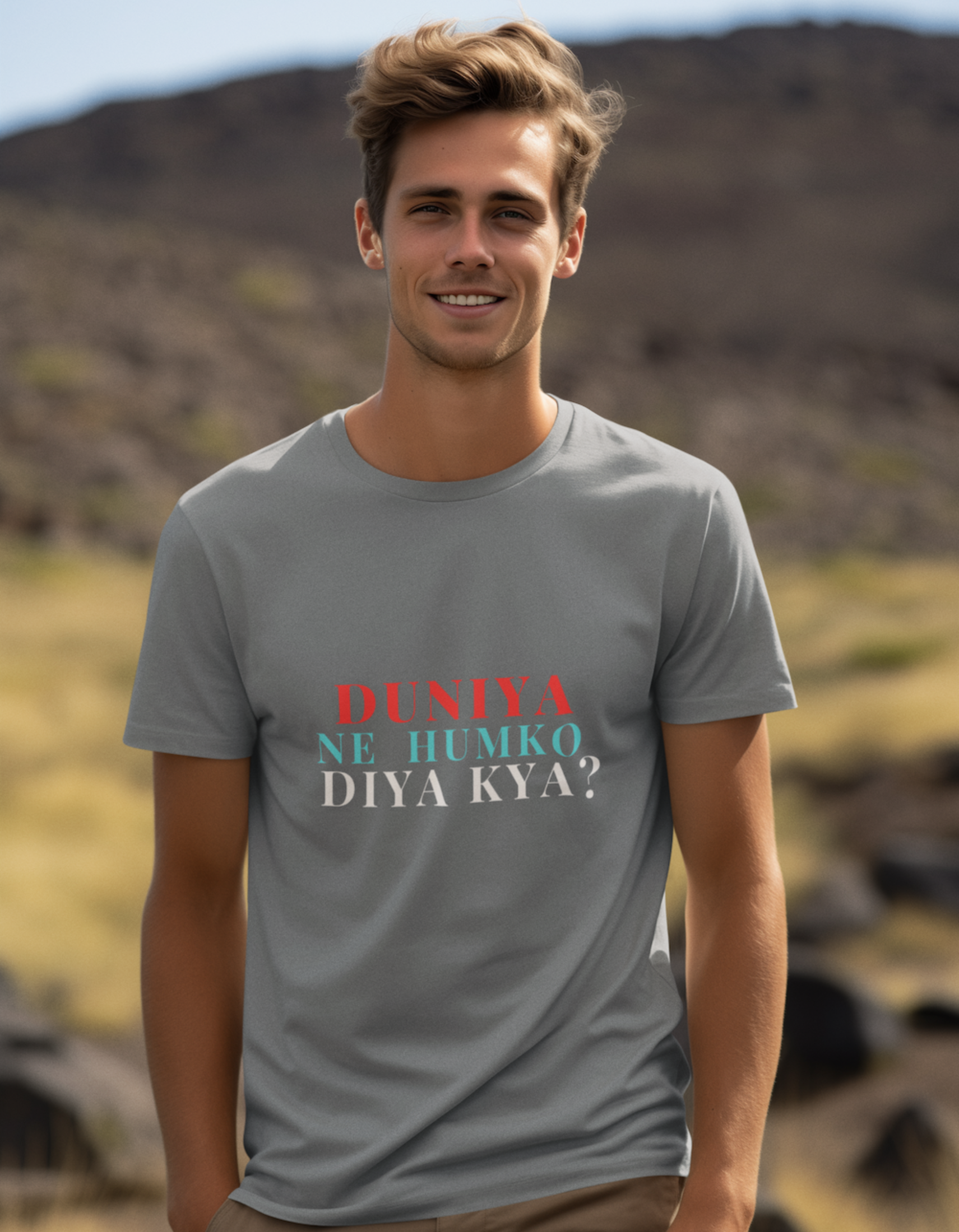 Duniya Ne Humko Diya Kya T-Shirts for Men