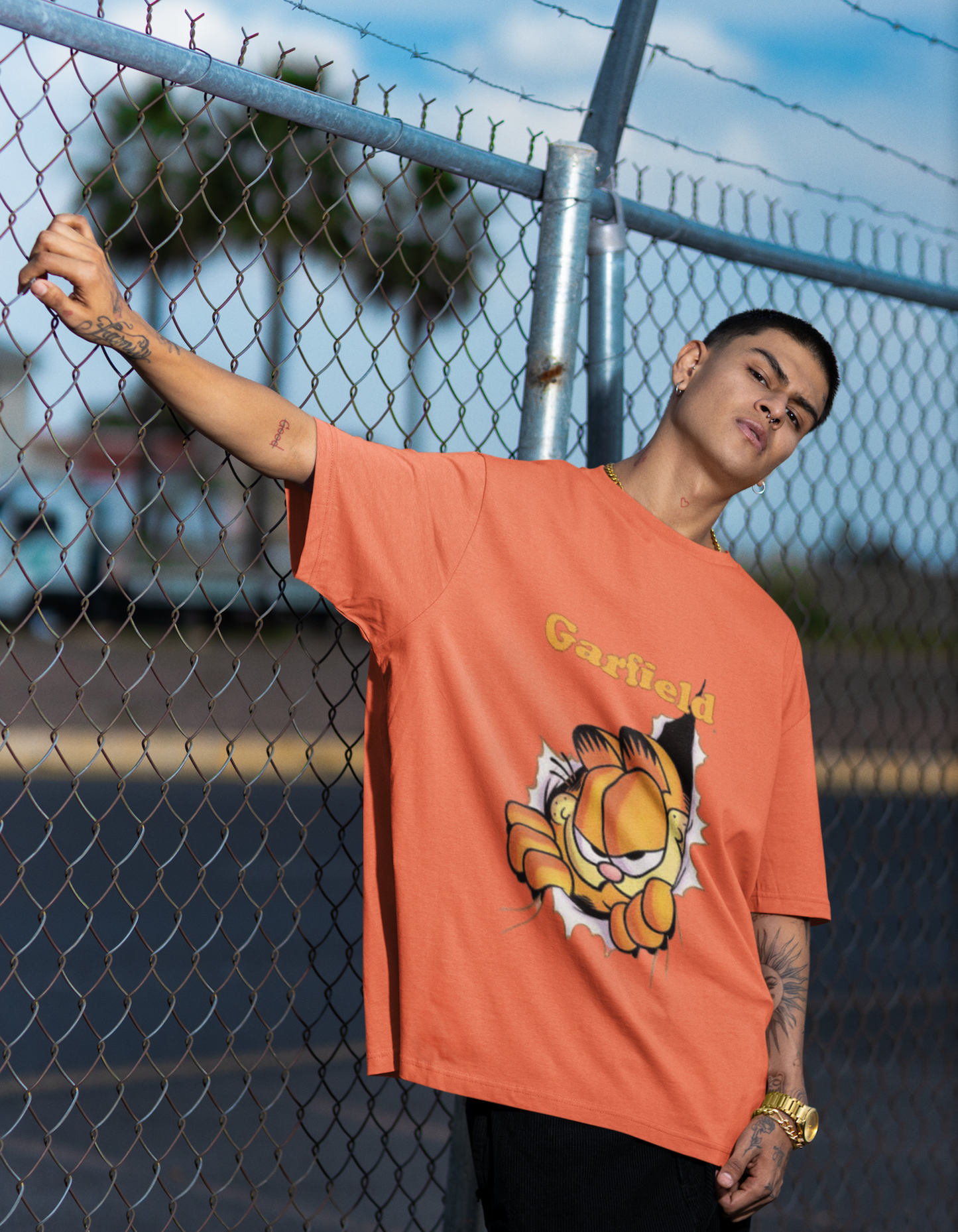 Garfield Oversized T-Shirt for Men