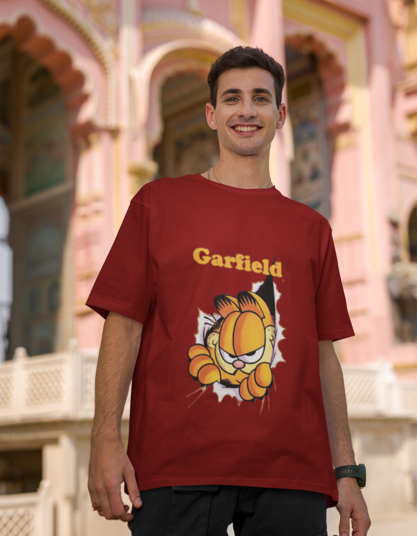 Garfield Oversized T-Shirt for Men