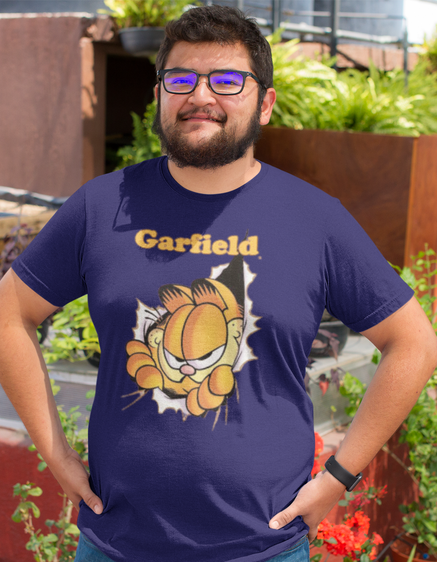 Garfield Plus Size T-Shirts for Men