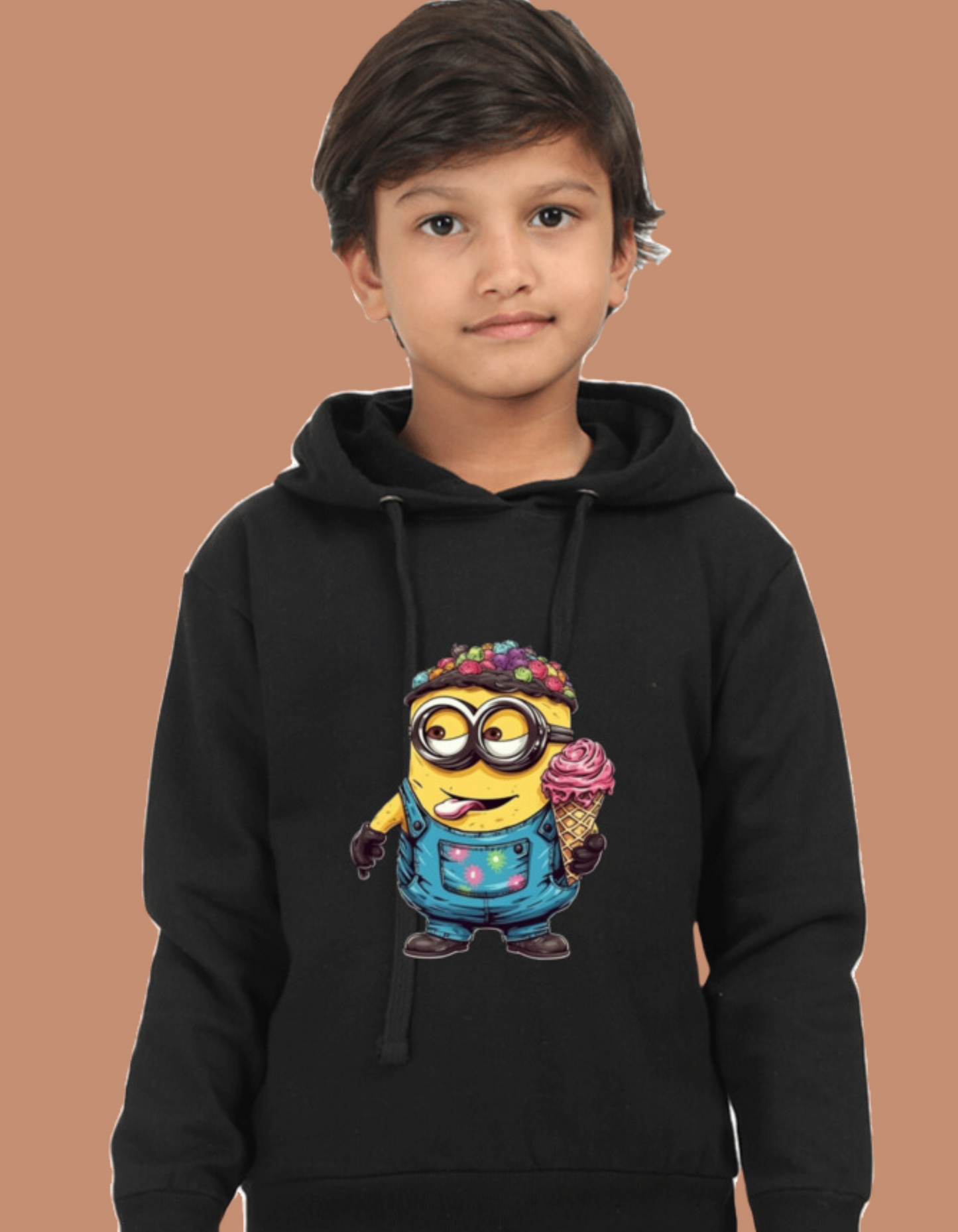 Minion Unisex Hooded Sweatshirts for Boys