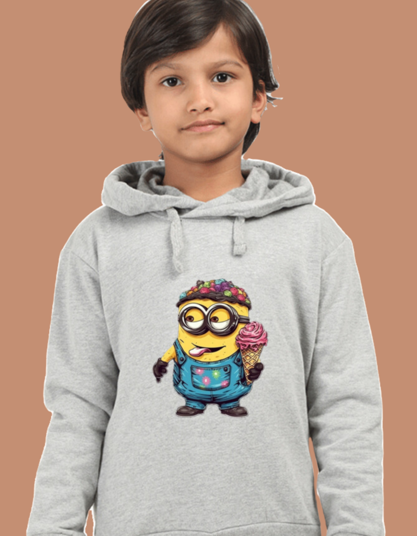 Minion Unisex Hooded Sweatshirts for Boys