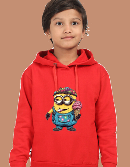 Minion Unisex Hooded Sweatshirts for Boys