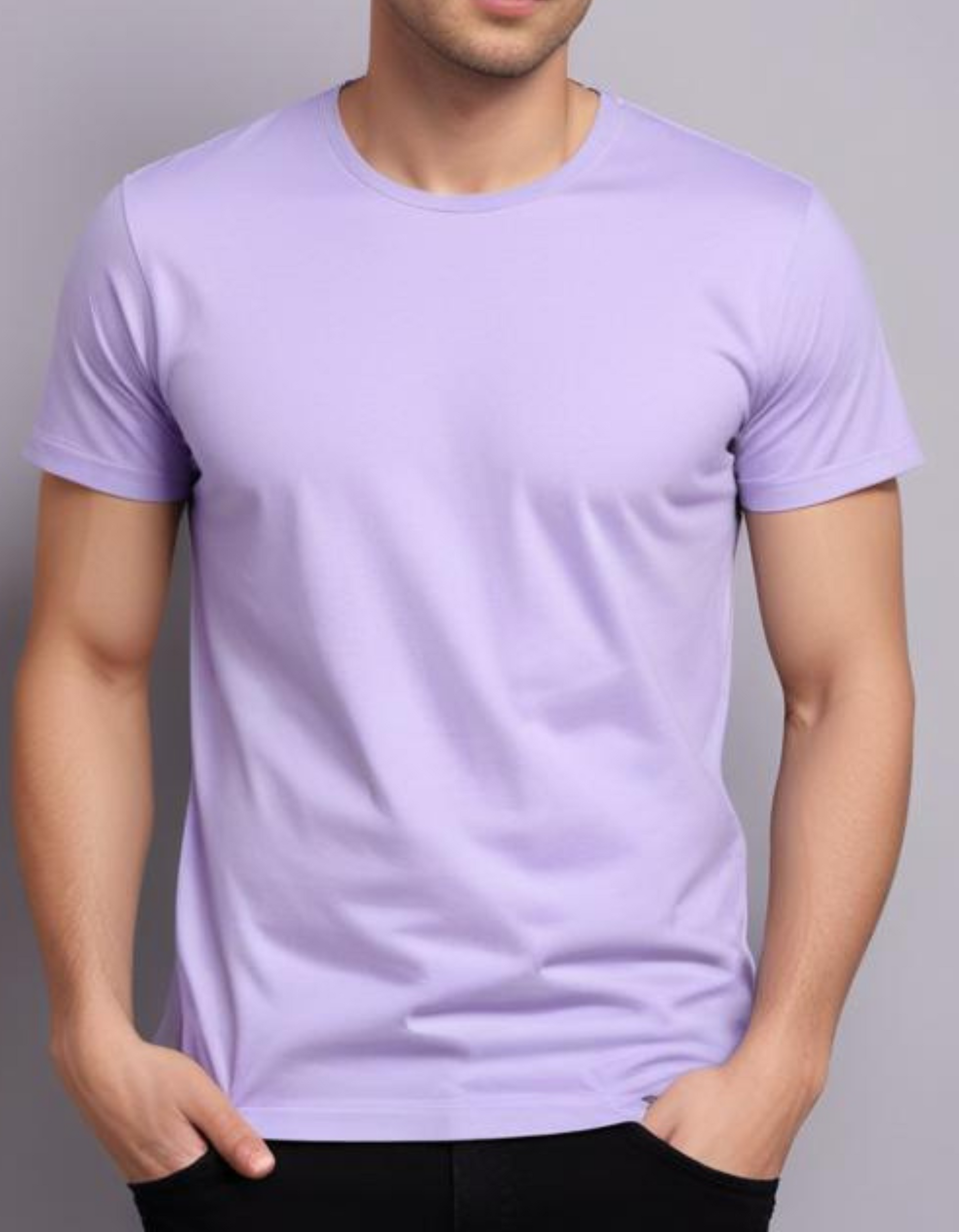 Lavender T-Shirt for Men