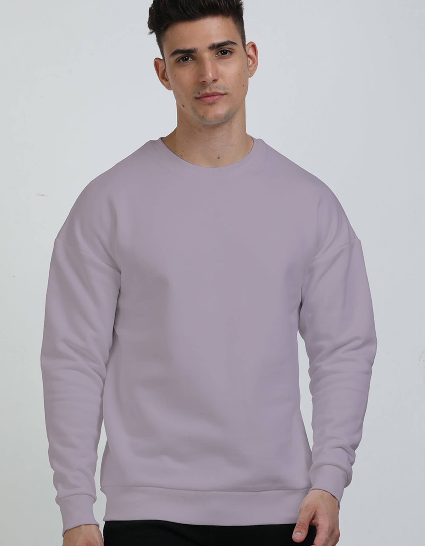 Oversized Lavender Sweatshirts for Men