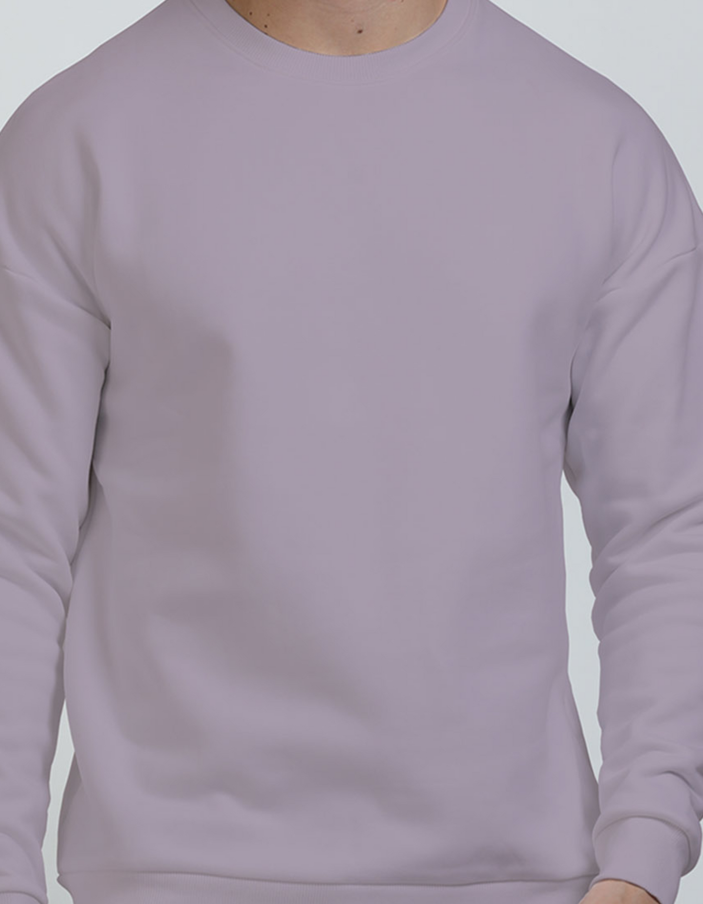 Oversized Lavender Sweatshirts for Men