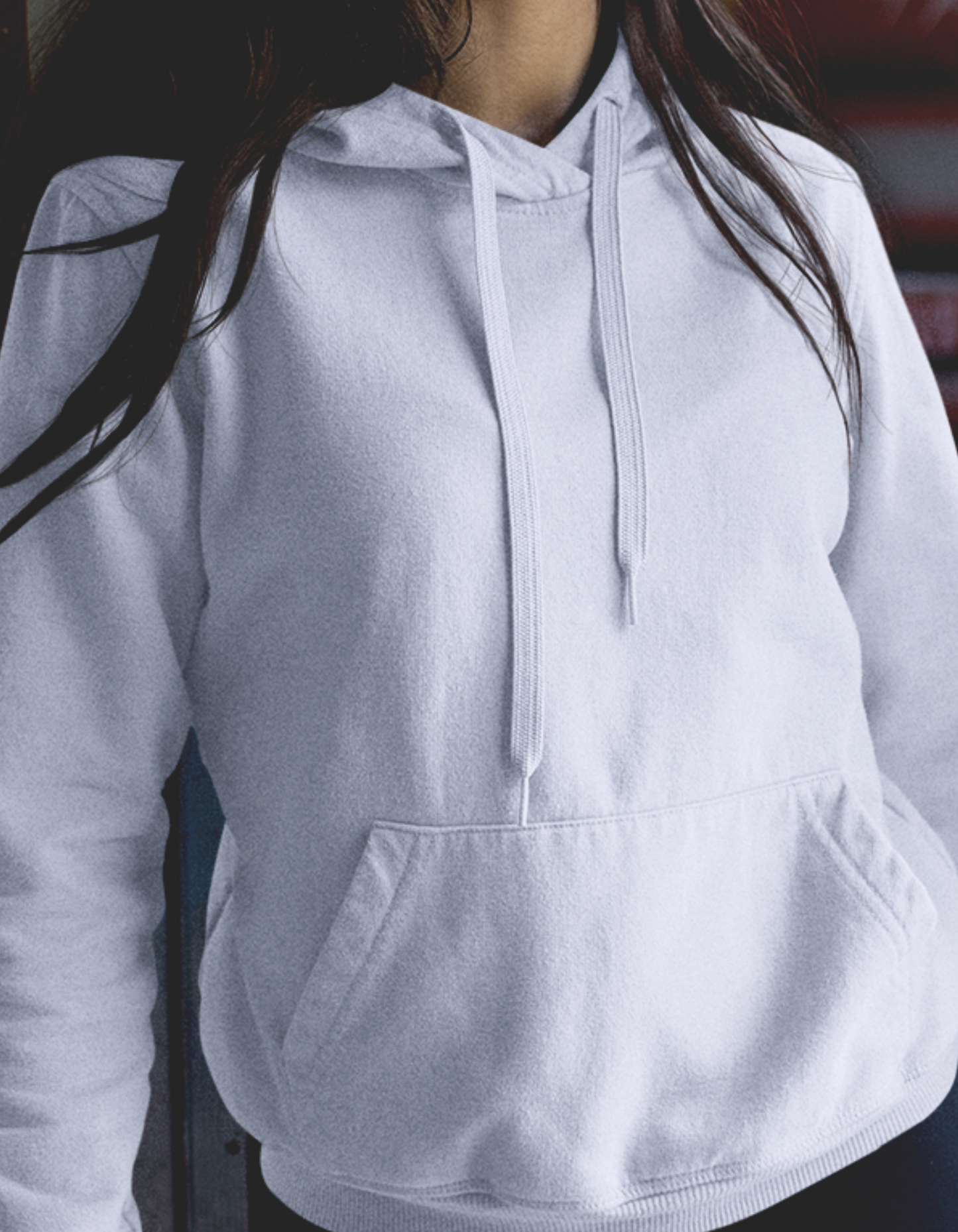 Lavender Hooded Sweatshirt for Women