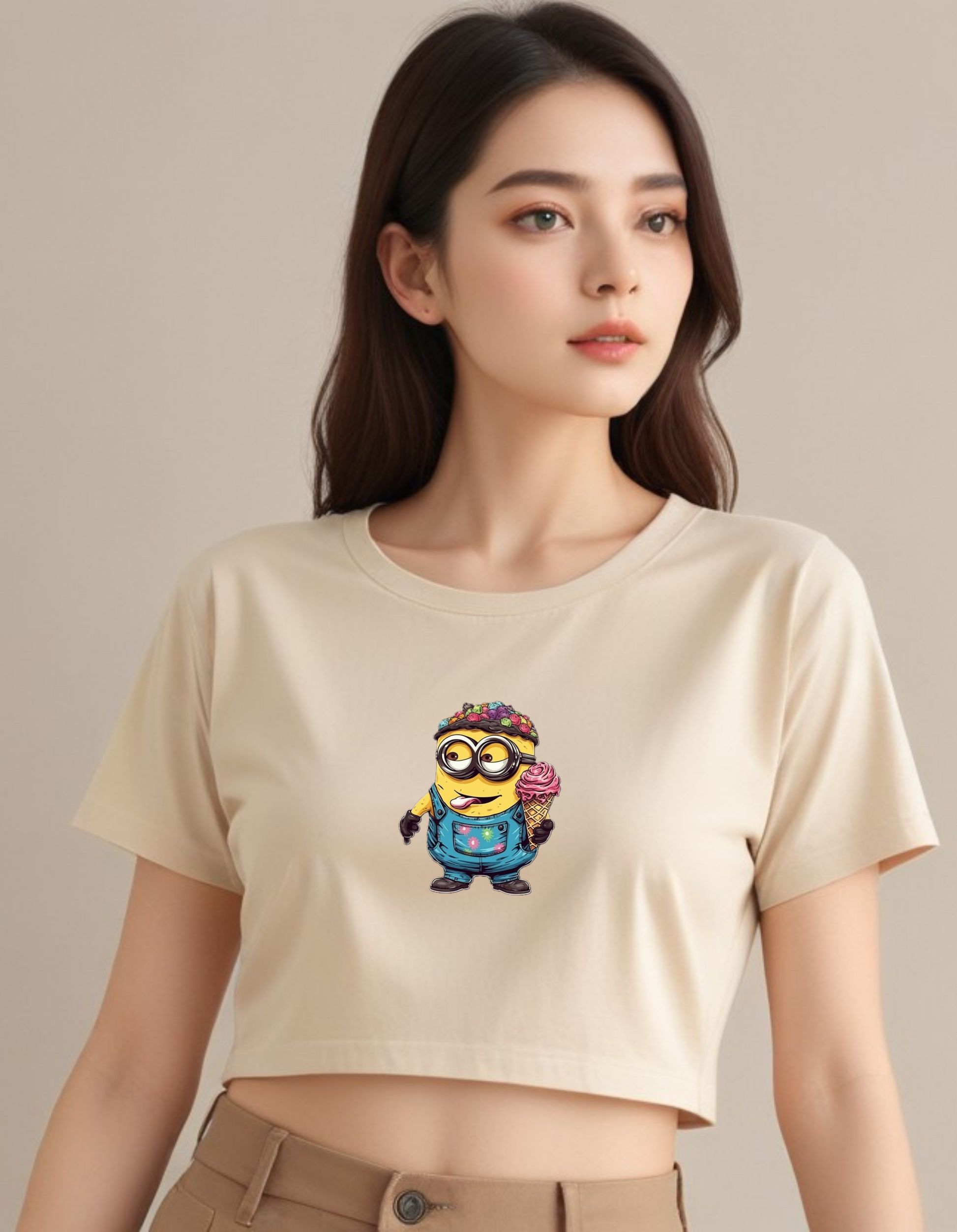 Minion Crop Tops for Women Online