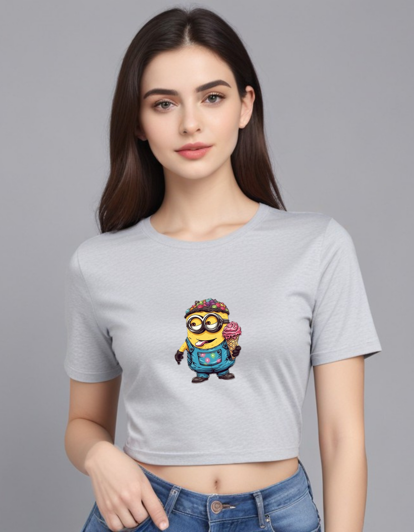 Minion Crop Tops for Women Online