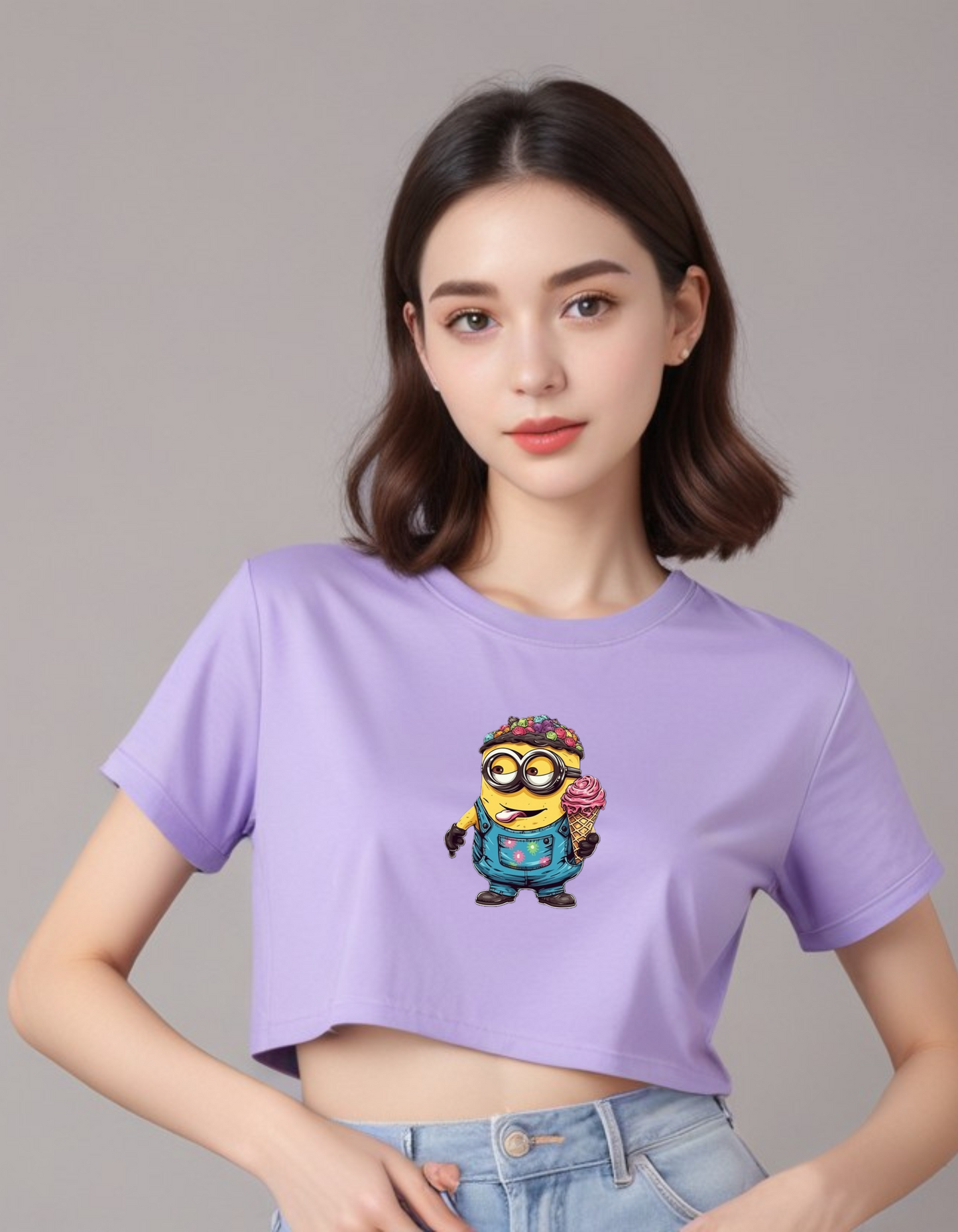 Minion Crop Tops for Women Online