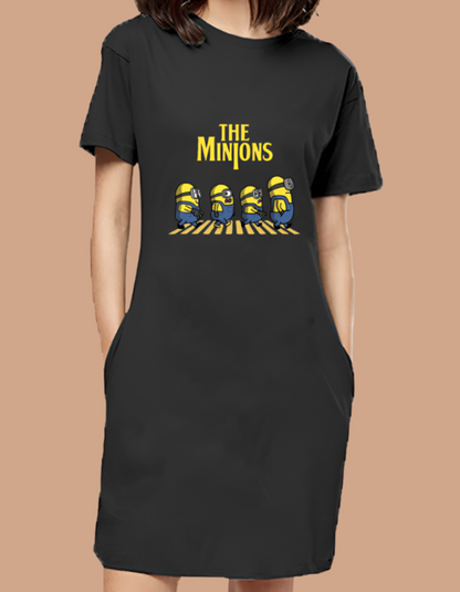 Minions T-Shirt Dresses for Women