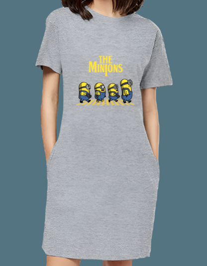 Minions T-Shirt Dresses for Women